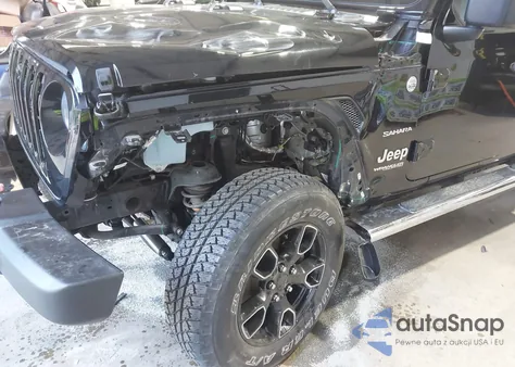 2021 Jeep Wrangler Unlimited Sahara 4X4 из США, поврежденный, VIN 1C4HJXEN5MW782828